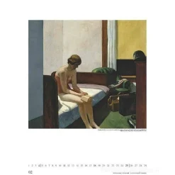 Calendario 2024 Edward Hopper cm 50x70