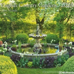 Calendario 2024 English Country Gardens cm 30x30