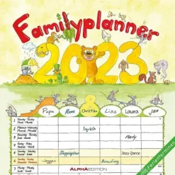 Calendario 2023 Family Planer 30x30