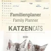 Calendario 2021 Family Planner Cats 21x45