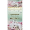 Calendario 2019 Family Planner Cats 21x45 cm