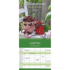 Calendario 2024 Family Planner Gardens cm 19,5x45