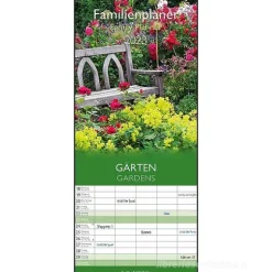 Calendario 2023 Family Planner Gardens 19,5x45