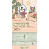 Calendario Family Planner 2024 GreenLine Happy Vibes cm 22x45