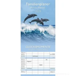 Calendario 2024 Family Planner Happy Moments cm 19,5x45
