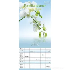 Calendario 2022 Family Planner Zen 19,5x45