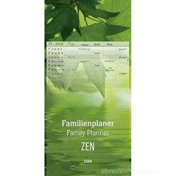 Calendario 2019 Family Planner Zen 21x45 cm