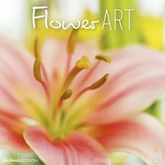 Calendario 2021 Flower Art 30x30