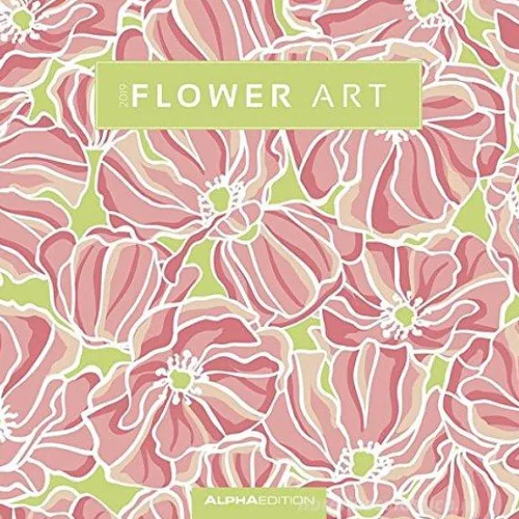 Calendario 2019 Flower Art 30x30 cm