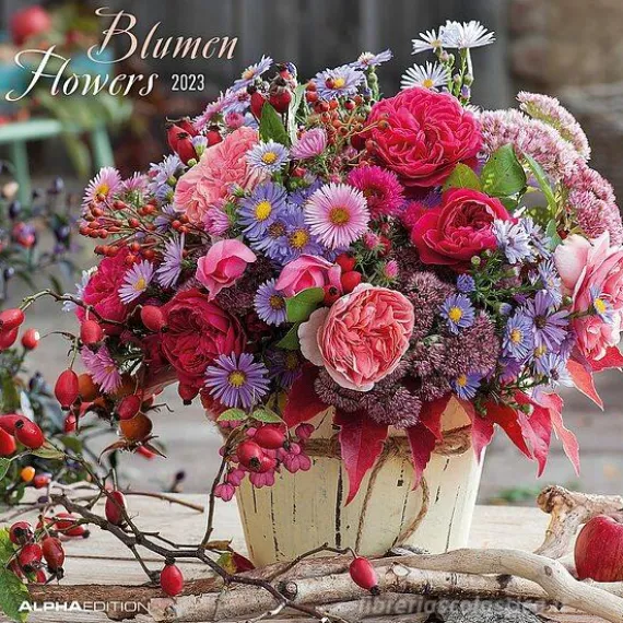 Calendario 2023 Flowers 30x30