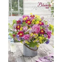 Calendario 2020 Flowers 23,7x34 cm