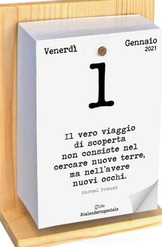 Calendario geniale 2021 con supporto
