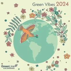 Calendario 2024 GreenLine Green Vibes cm 30x30