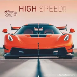 Calendario 2026 High Speed cm 30x30