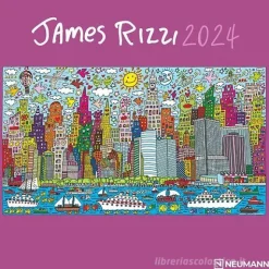 Calendario 2024 James Rizzi cm 30x30