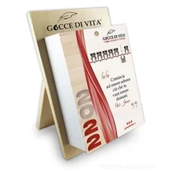 Calendario letterario 2022 Gocce di Vita con supporto in legno