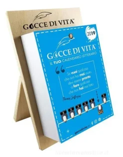 Calendario letterario 2019 Gocce di Vita