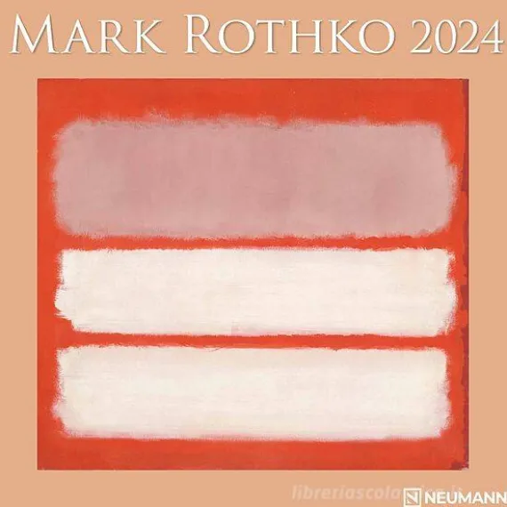 Calendario 2024 Mark Rothko cm 30x30