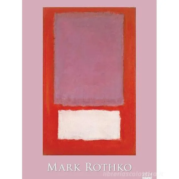 Calendario 2024 Mark Rothko cm 50x70