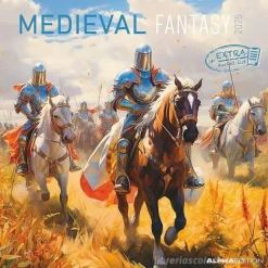 Calendario 2025 Mediaval Fantasy cm 30x30