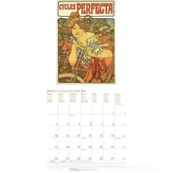 Calendario 2024 Mucha cm 30x30