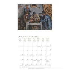 Calendario 2024 Paul Cézanne cm 30x30