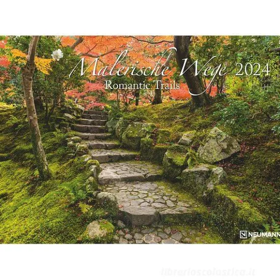 Calendario 2024 Romantic Trails cm 42x29,7
