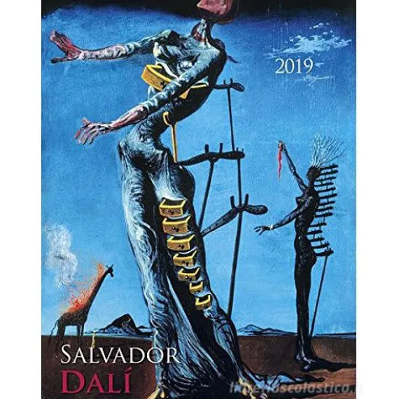 Calendario 2019 Salvador Dalì 45x56 cm