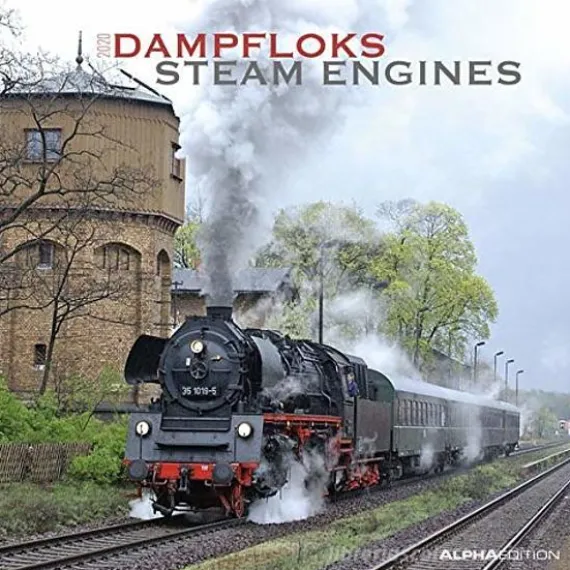 Calendario 2020 Steam Engines 30x30 cm