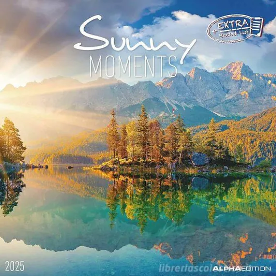 Calendario 2025 Sunny Moments cm 30x30