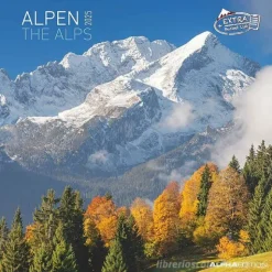 Calendario 2025 The Alps cm 30x30