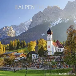 Calendario 2020 The Alps 30x30 cm