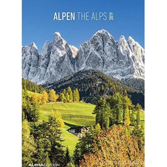 Calendario 2019 The Alps 24x34 cm