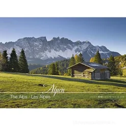 Calendario 2019 The Alps 49,5x34 cm