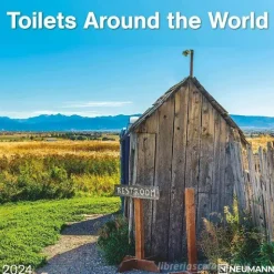 Calendario 2024 Toilets Around the World cm 30x30