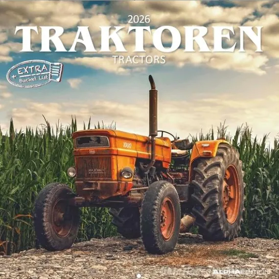 Calendario 2026 Tractors cm 30x30