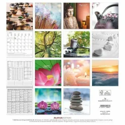 Calendario 2025 Zen cm 30x30