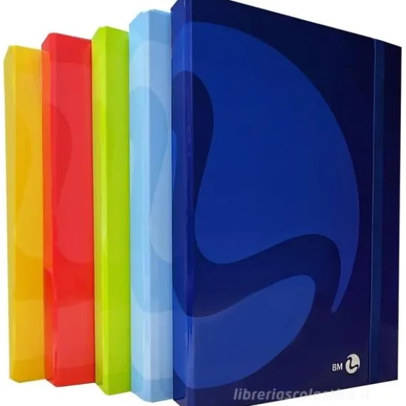 Cartellina BM porta documenti Maxi COLORS D3 3 lembi(0111059) colori assortiti