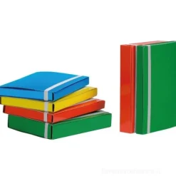Cartellina 3 lembi 25x34 A4 dorso 5 cm con elastico (colori assortiti)