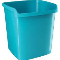 Cestino getta carte My Desk 15 litri turchese