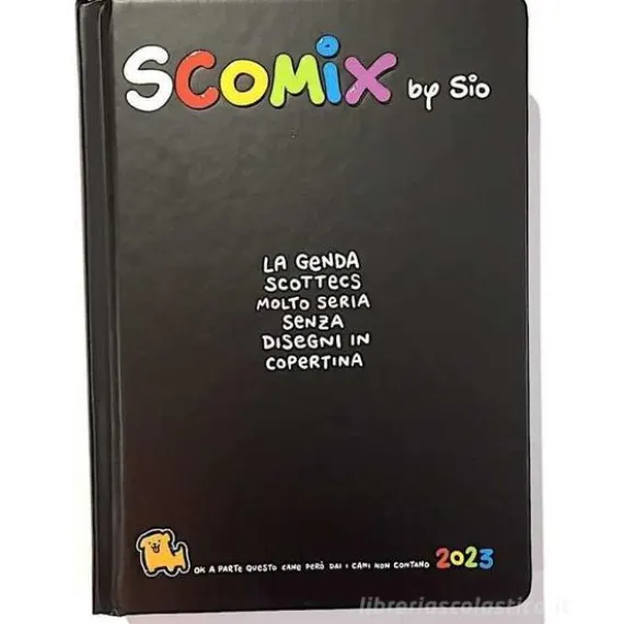 Comix 2022-2023. Agenda 16 mesi medium Scottecs by Sio. Nero