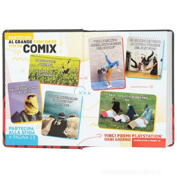 Comix 2023-2024. Agenda 16 mesi medium Special Edition Vision of Super