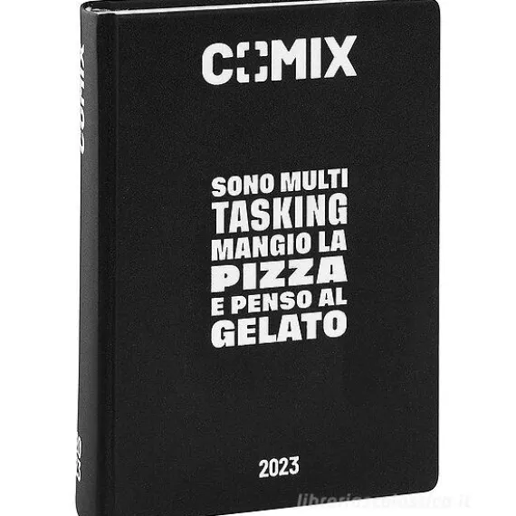 Comix 2022-2023. Agenda 16 mesi mignon plus. Nero e bianco