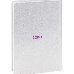 Comix 2022-2023. Agenda 16 mesi mignon plus. Bianco e fucsia glitter