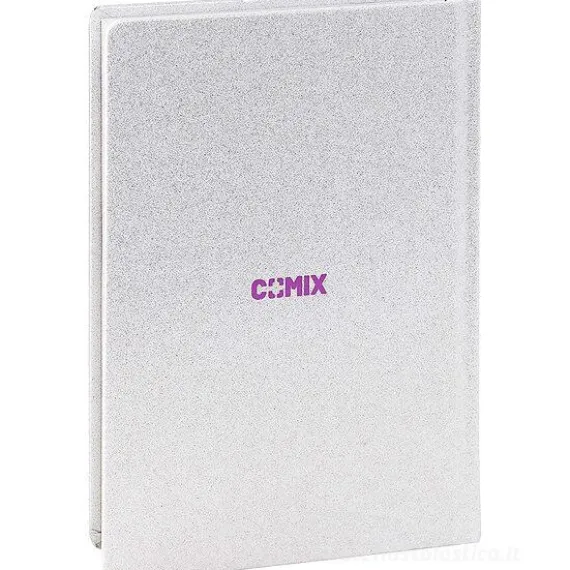 Comix 2022-2023. Agenda 16 mesi mignon plus. Bianco e fucsia glitter