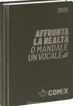 Comix 2019-2020. Agenda 16 mesi mignon plus. Verde e argento