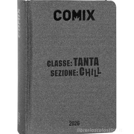 Comix 2025-2026. Agenda 16 mesi mignon plus. Carbone