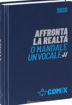 Comix 2019-2020. Agenda 16 mesi mignon plus. Blu e azzurro