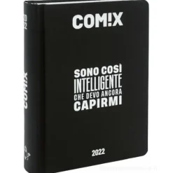 Comix 2021-2022. Agenda 16 mesi mignon plus. Nero e bianco