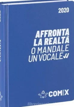 Comix 2019-2020. Agenda 16 mesi mignon plus. Azzurro e bianco